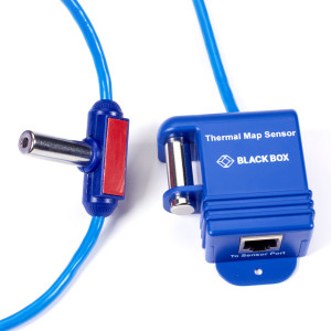 Black Box EME1THS Temperature/Humidity Sensor String, magnetic strips and double sided tape for attachment